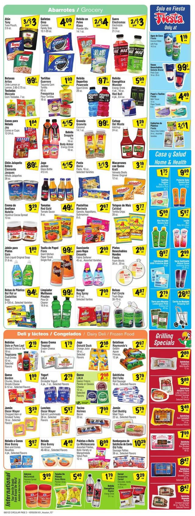 Fiesta Mart Ad from 06/01/2022