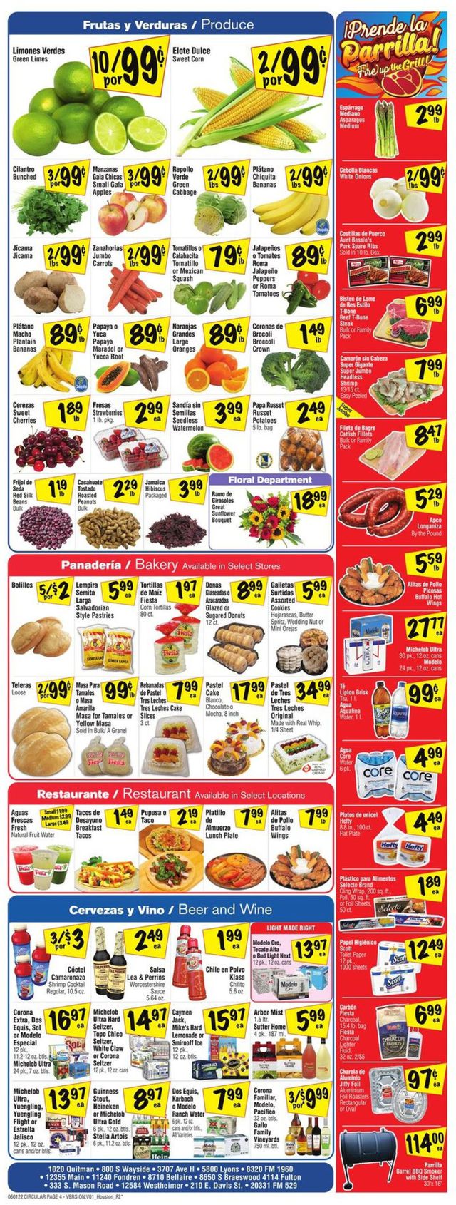 Fiesta Mart Ad from 06/01/2022