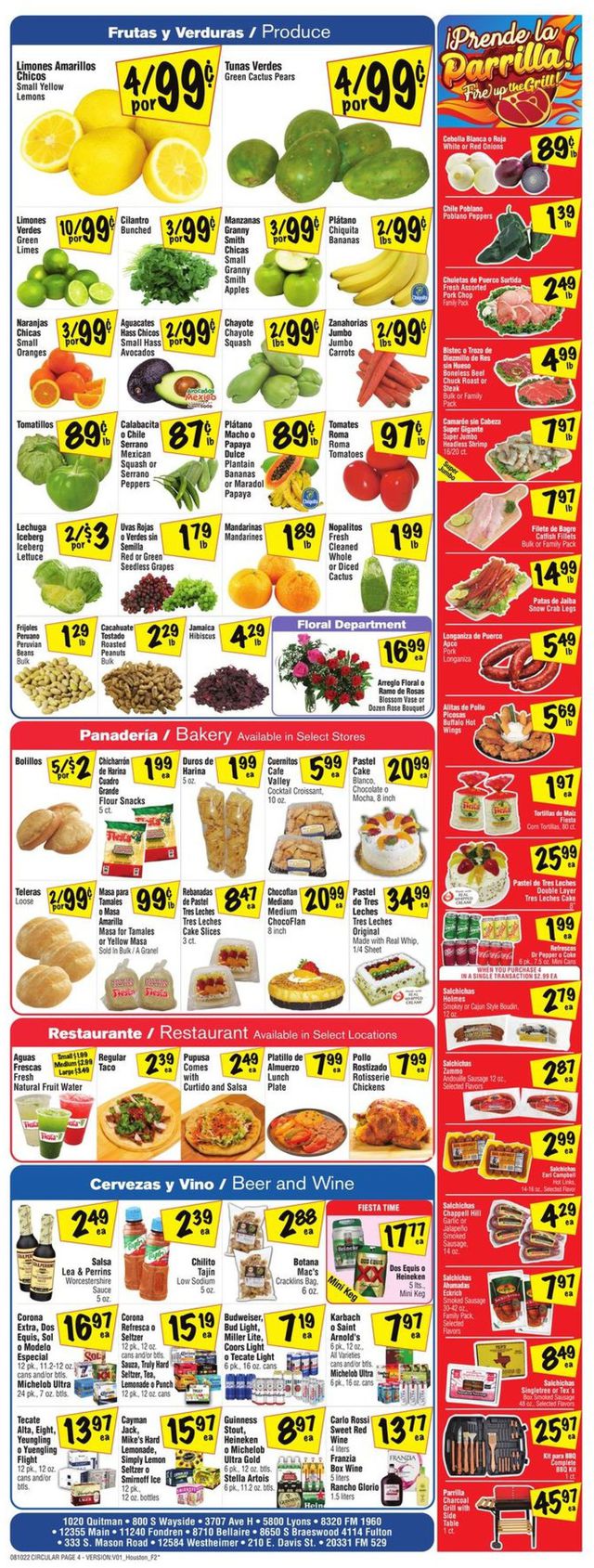 Fiesta Mart Ad from 08/10/2022