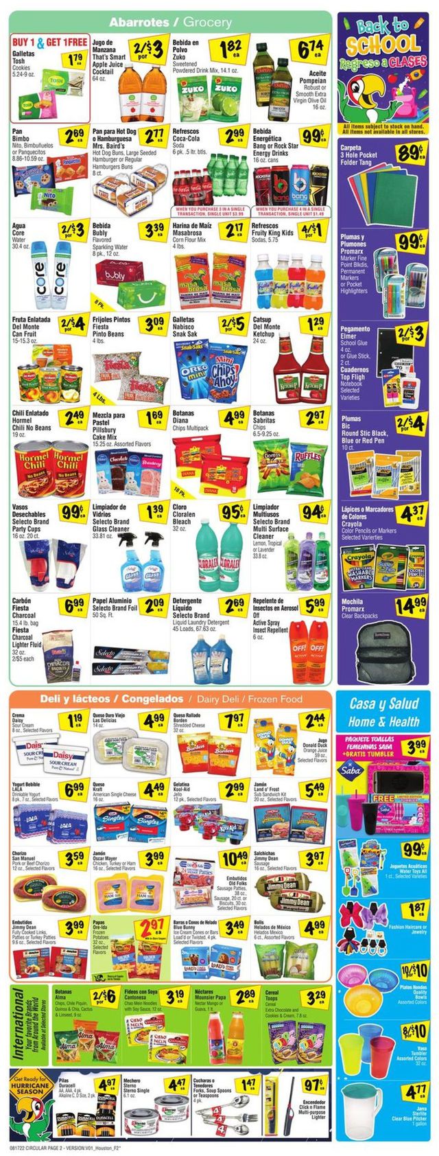 Fiesta Mart Ad from 08/17/2022