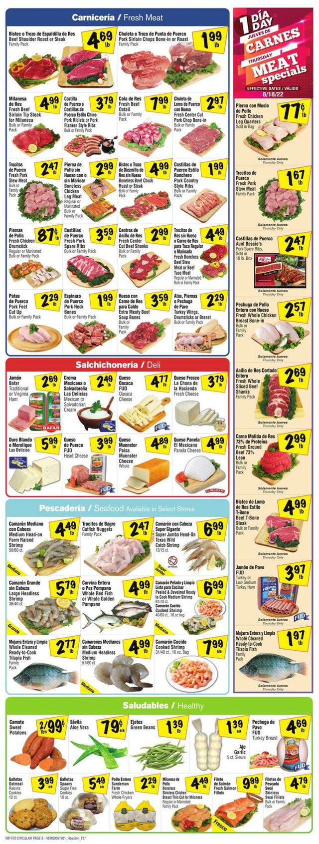 Fiesta Mart Ad from 08/17/2022