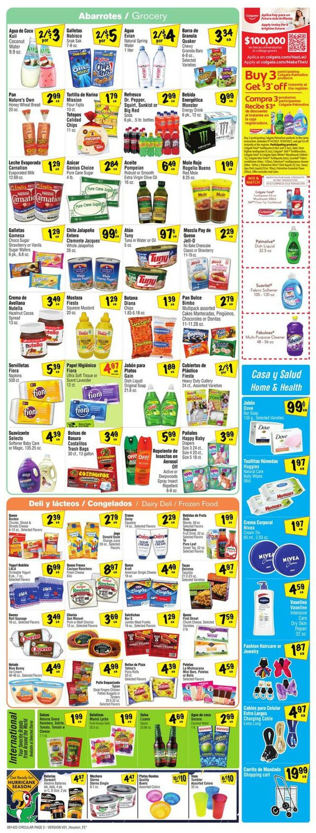 Fiesta Mart Ad from 09/14/2022