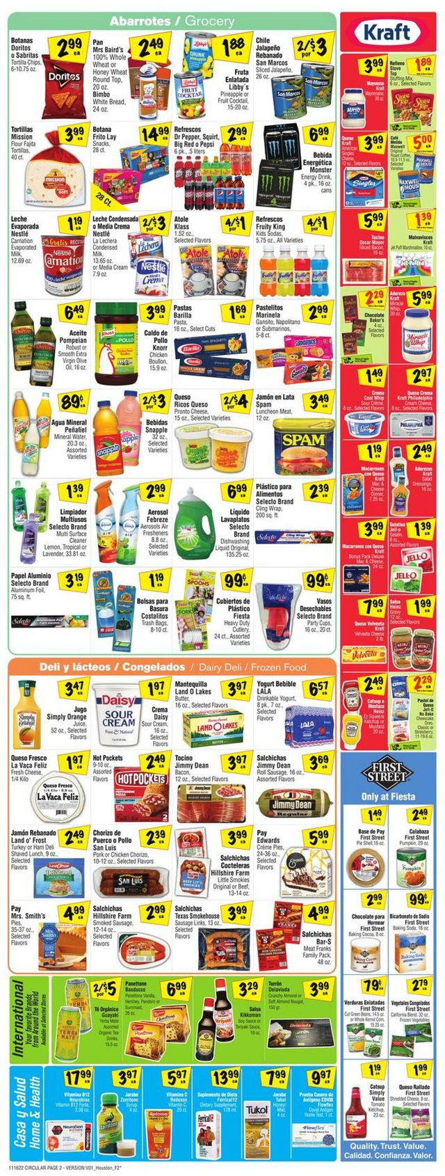 Fiesta Mart Ad from 11/16/2022