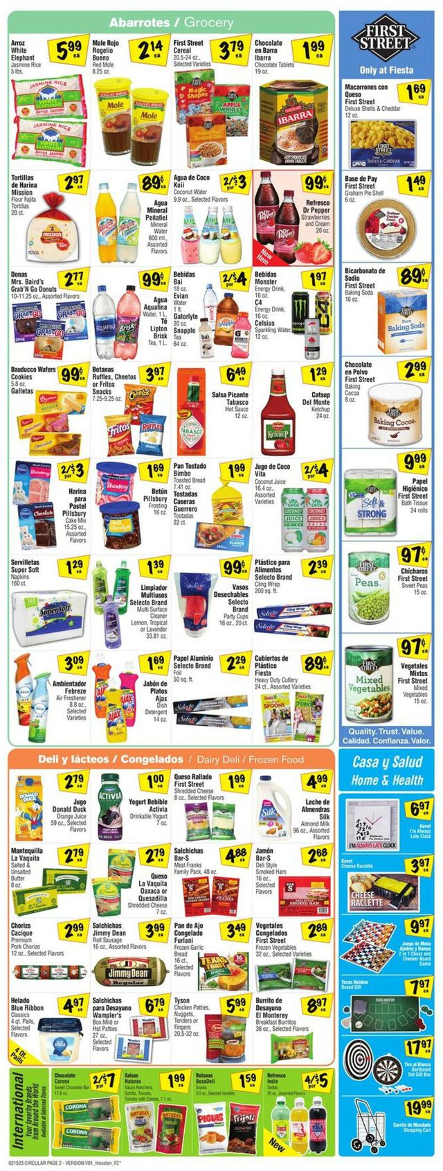 Fiesta Mart Ad from 02/15/2023