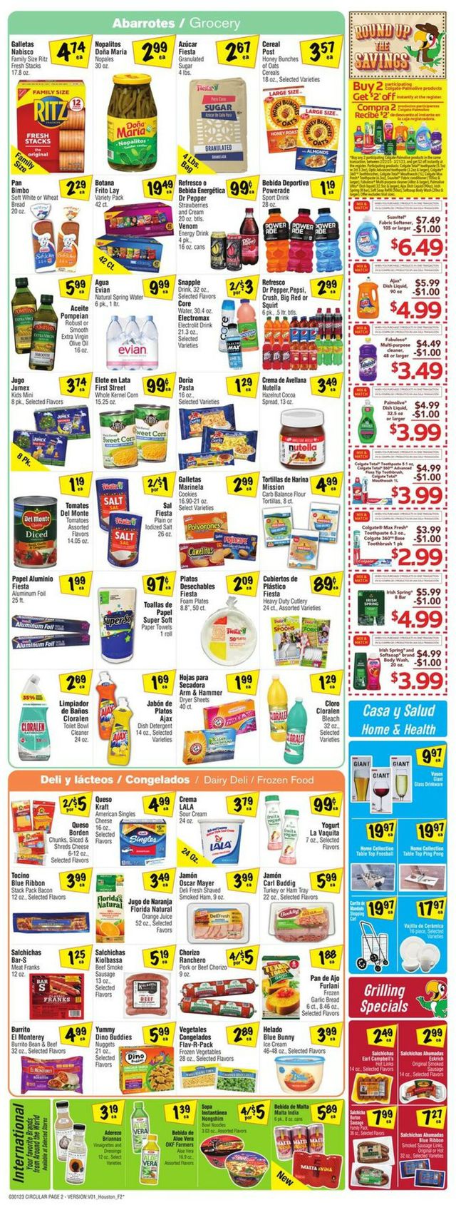 Fiesta Mart Ad from 03/01/2023