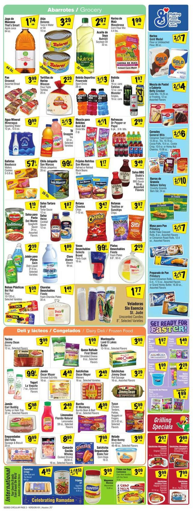 Fiesta Mart Ad from 03/29/2023