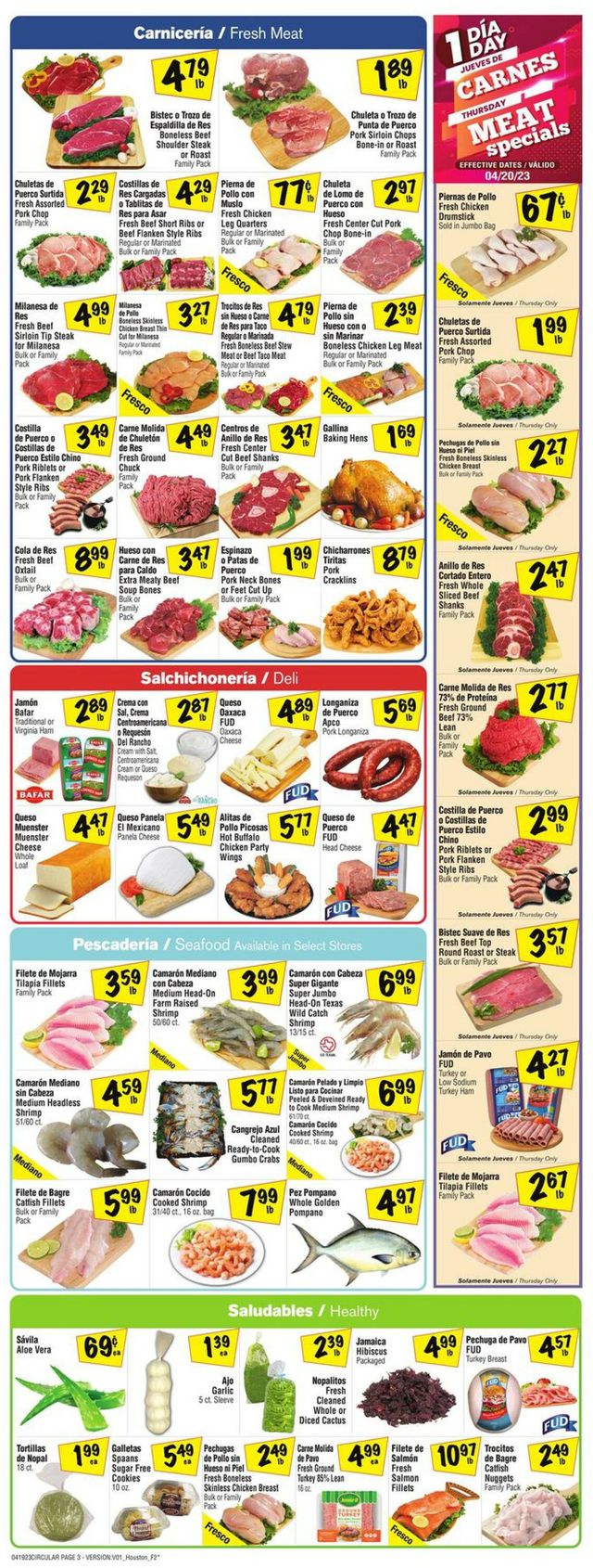 Fiesta Mart Ad from 04/19/2023