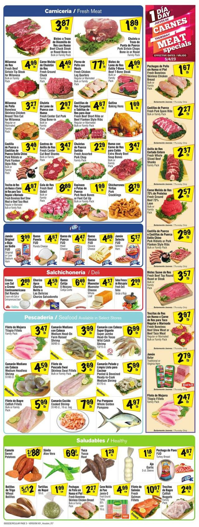 Fiesta Mart Ad from 05/03/2023