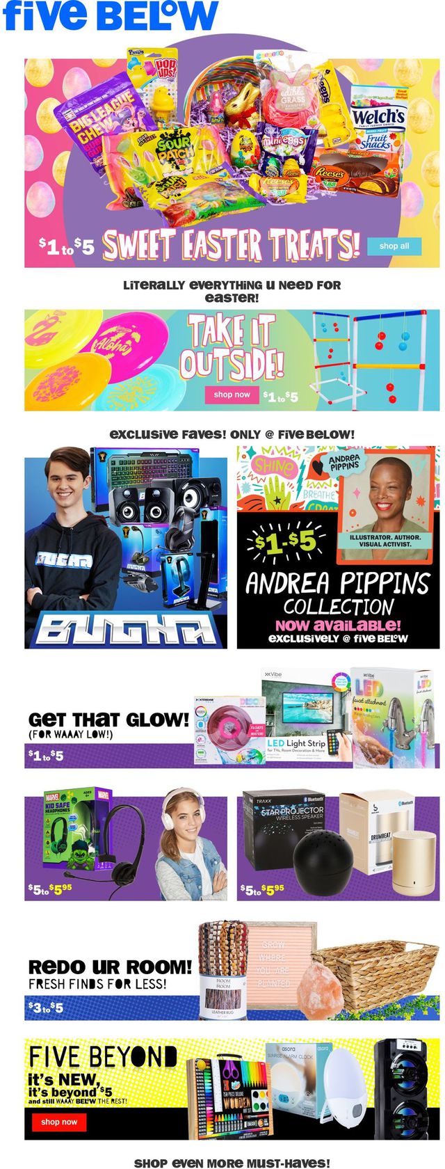 Five Below Ad from 02/24/2021