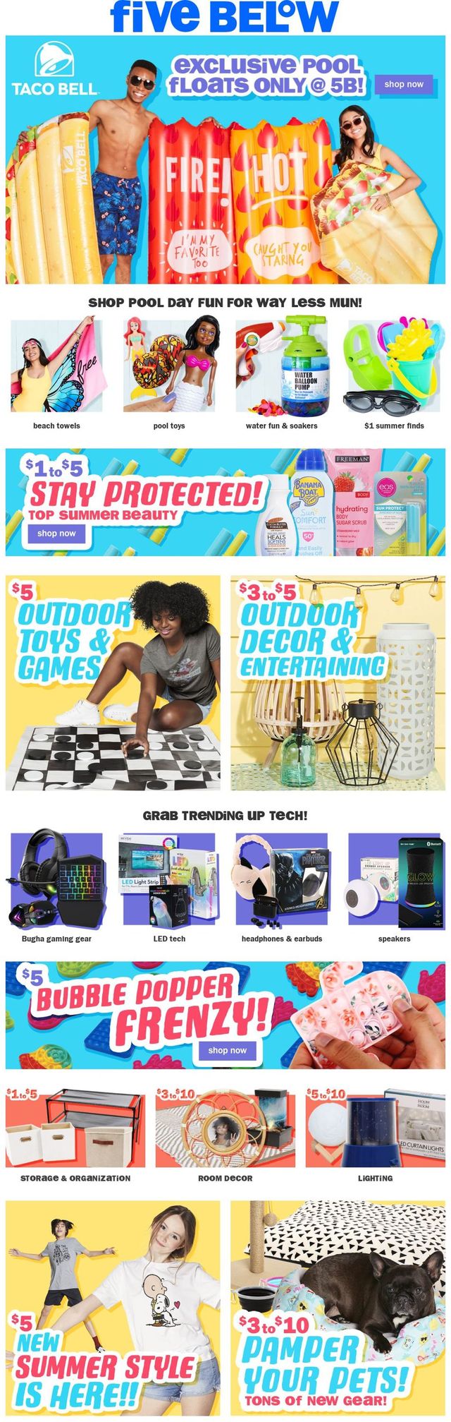 Five Below Ad from 06/16/2021