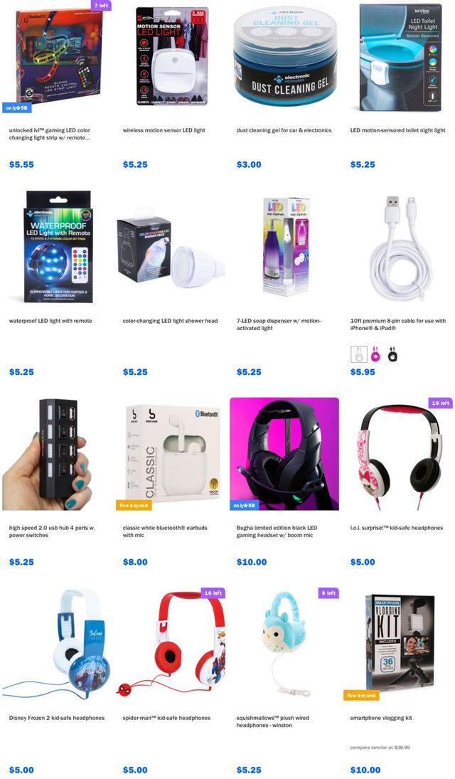 Five Below Ad from 04/13/2022