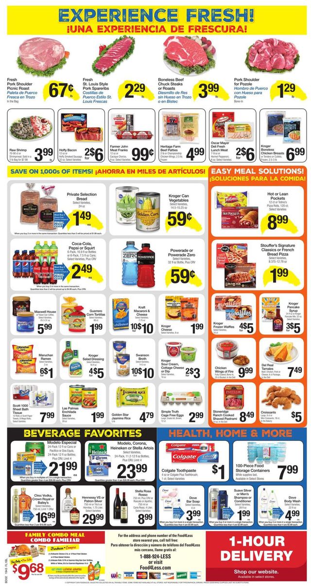 Food 4 Less Ad from 11/29/2019