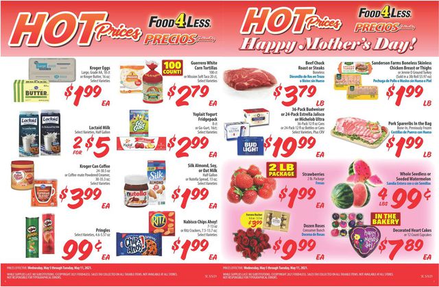 Food 4 Less Ad from 05/05/2021