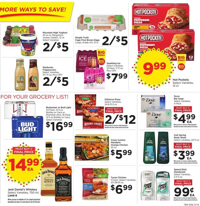 Food 4 Less Ad from 03/09/2022