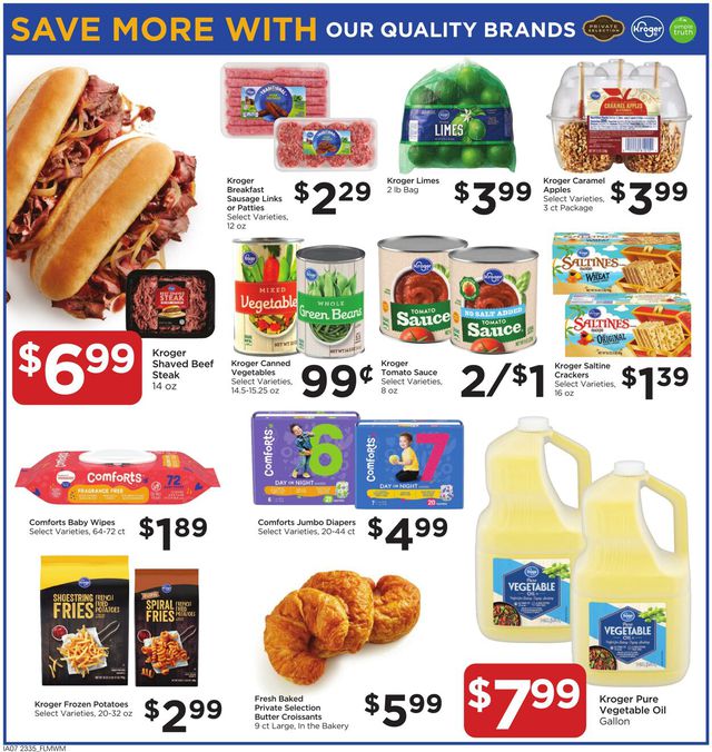 Food 4 Less Ad from 09/27/2023
