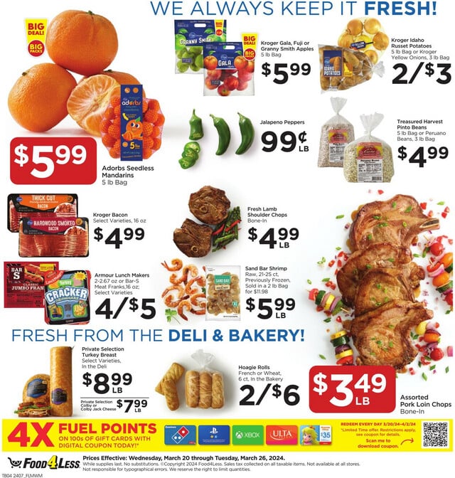 Food 4 Less Ad from 03/20/2024