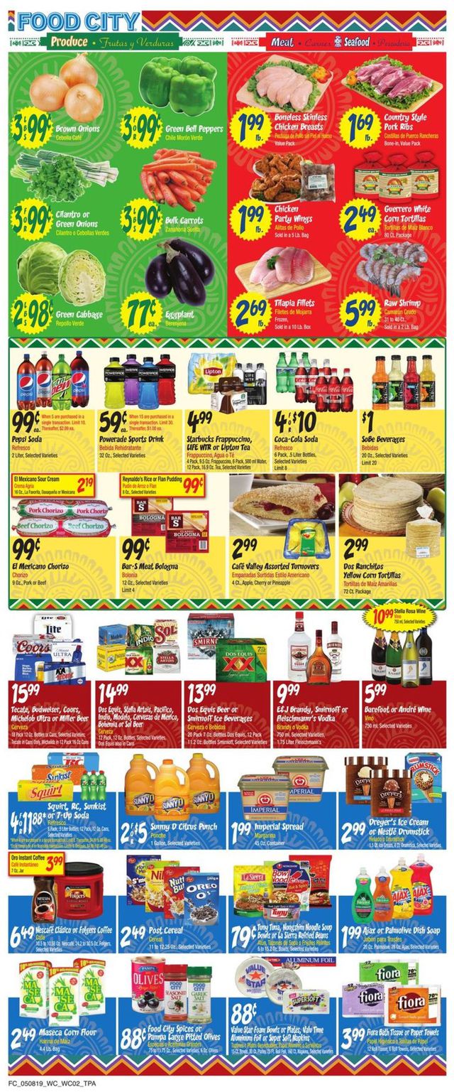 Food City Ad from 05/08/2019