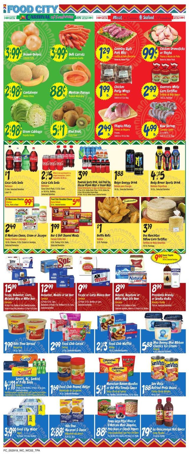 Food City Ad from 05/29/2019