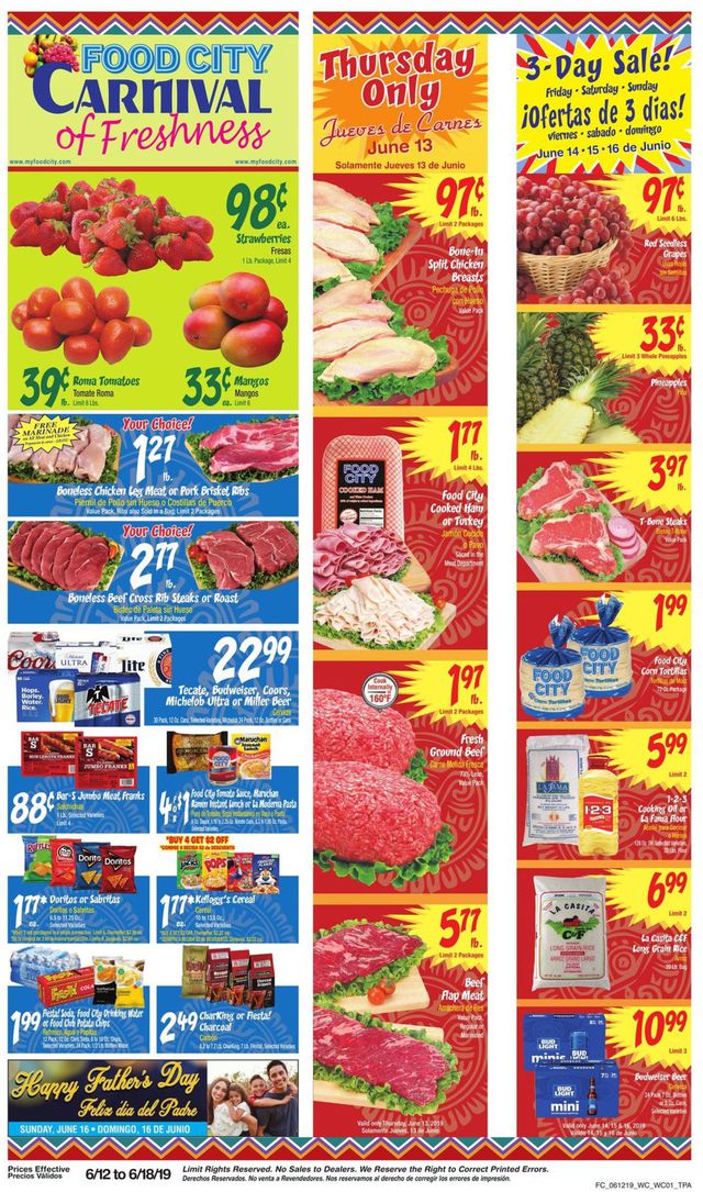 Food City Ad from 06/12/2019