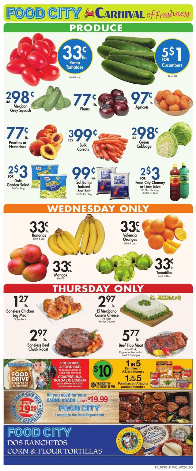 Food City Ad from 07/10/2019