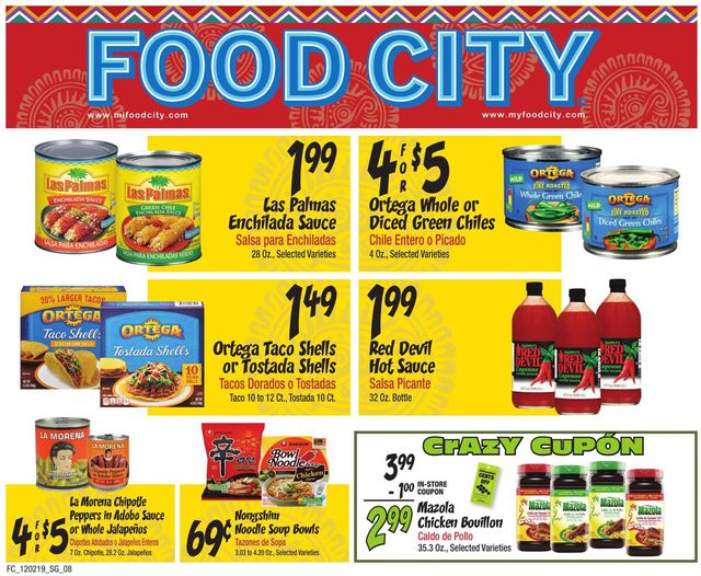 Food City Ad from 12/02/2019