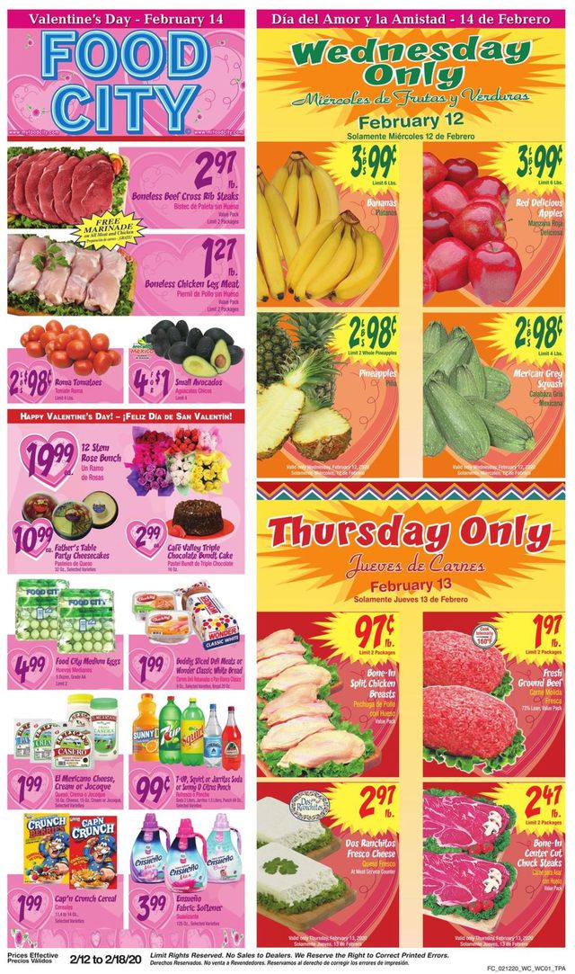 Food City Ad from 02/12/2020