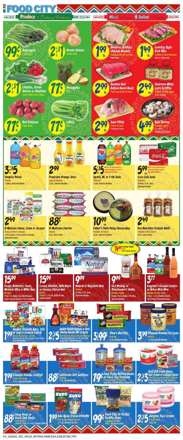 Food City Ad from 03/25/2020
