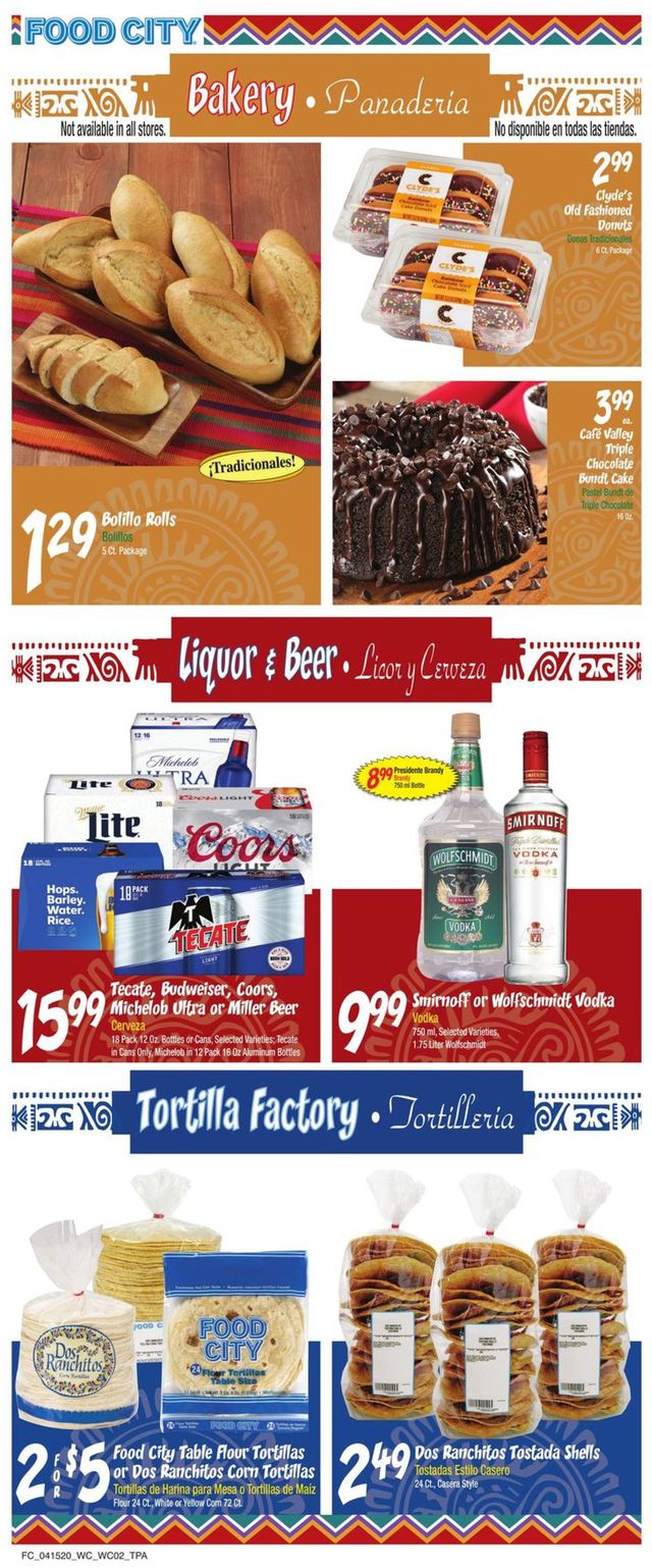 Food City Ad from 04/15/2020