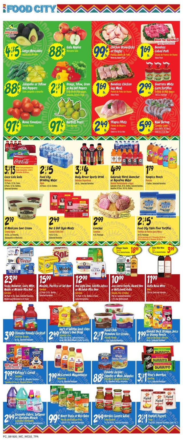 Food City Ad from 08/19/2020
