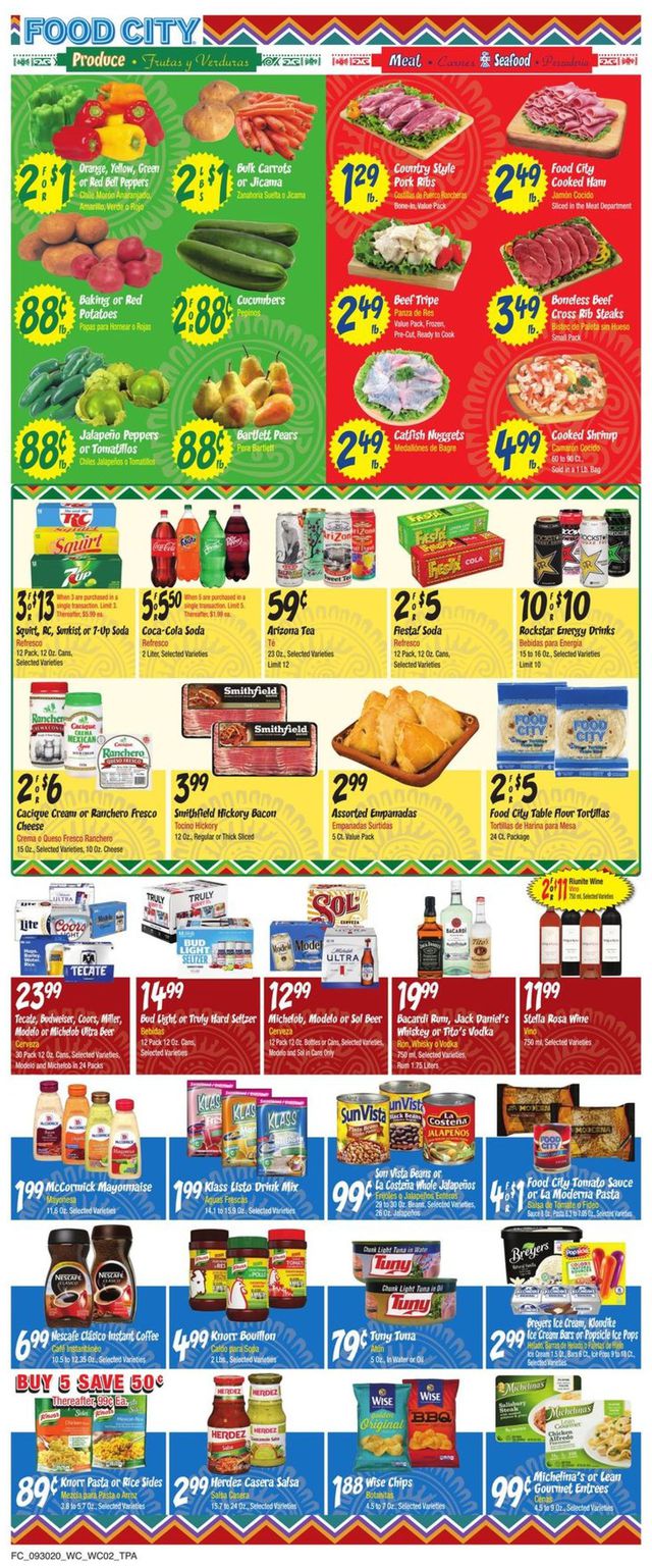 Food City Ad from 09/30/2020