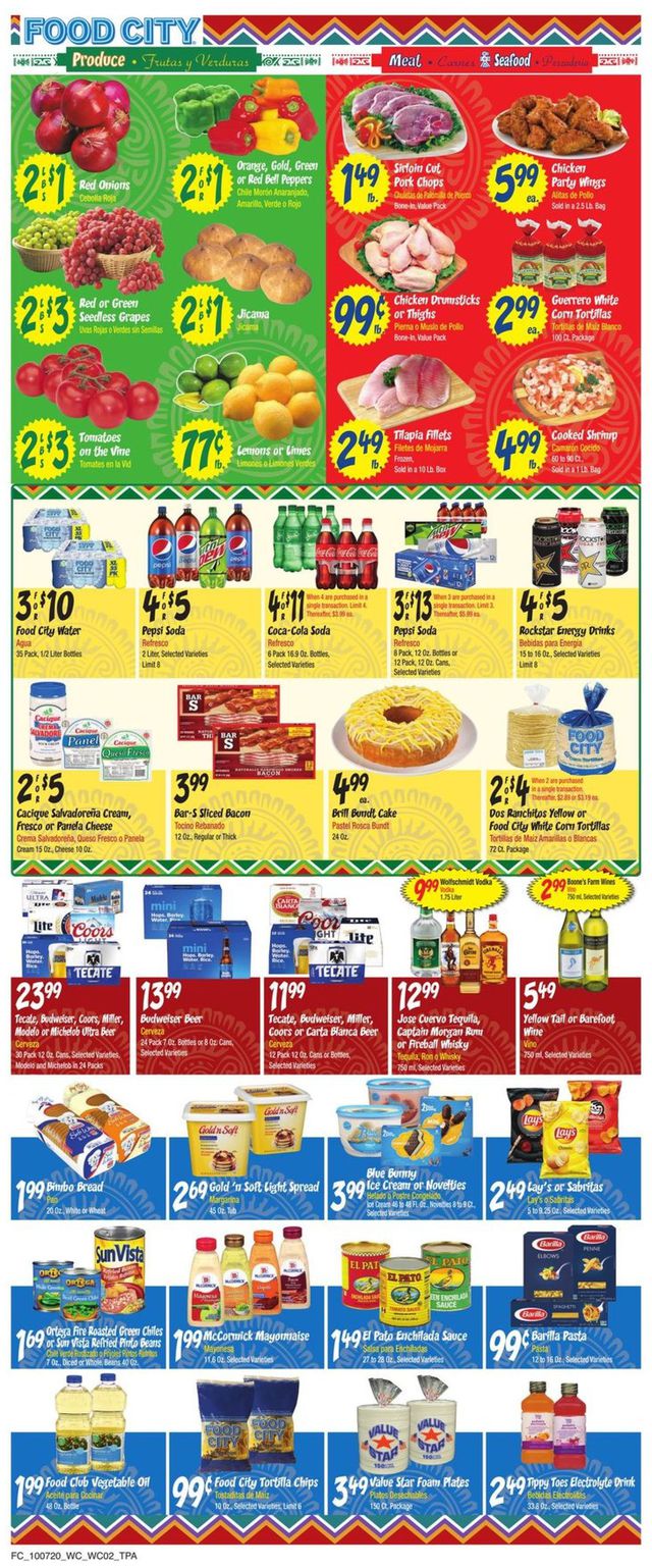 Food City Ad from 10/07/2020