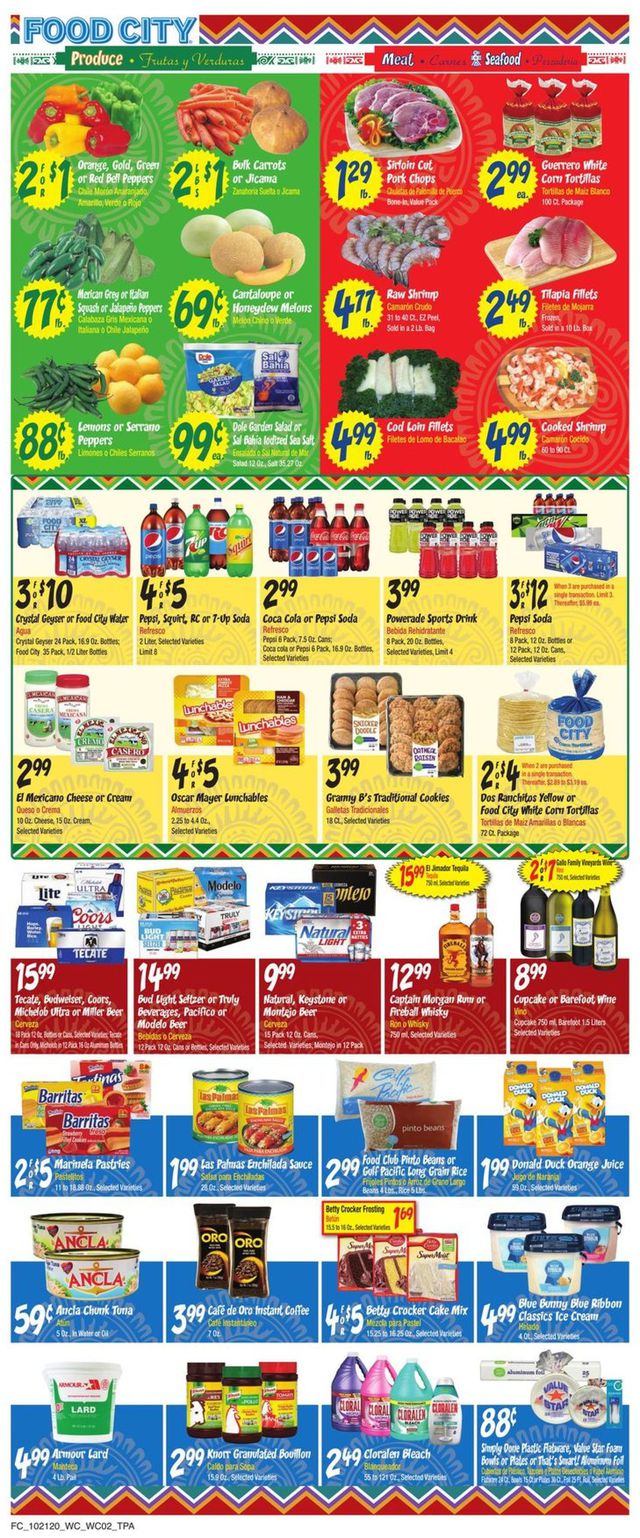Food City Ad from 10/21/2020