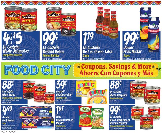 Food City Ad from 11/02/2020