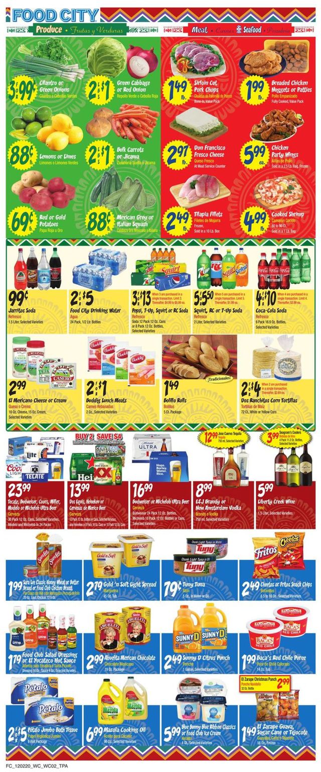Food City Ad from 12/02/2020