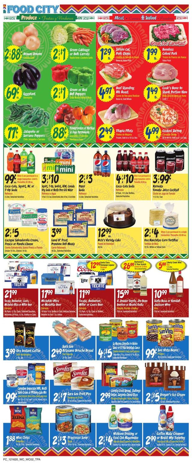 Food City Ad from 12/16/2020