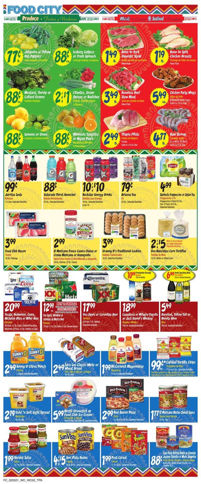 Food City Ad from 02/03/2021