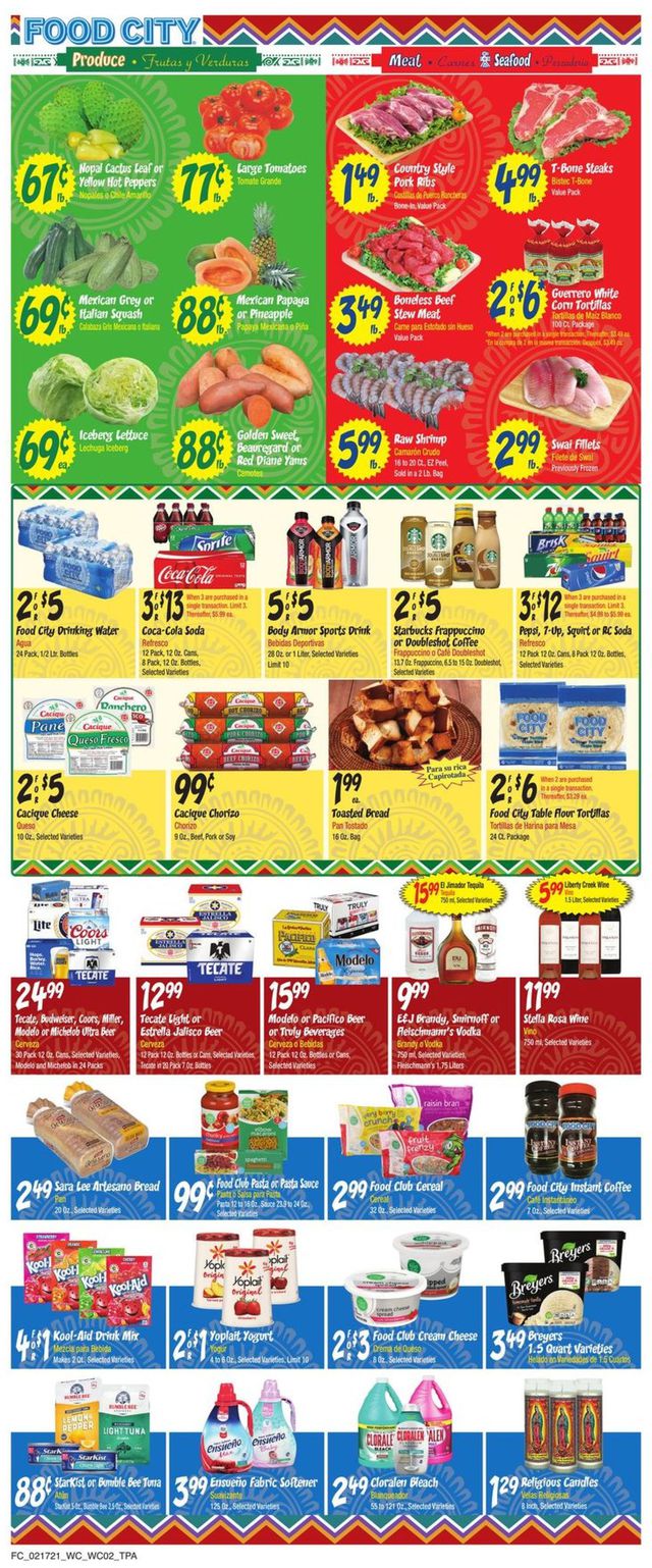 Food City Ad from 02/17/2021