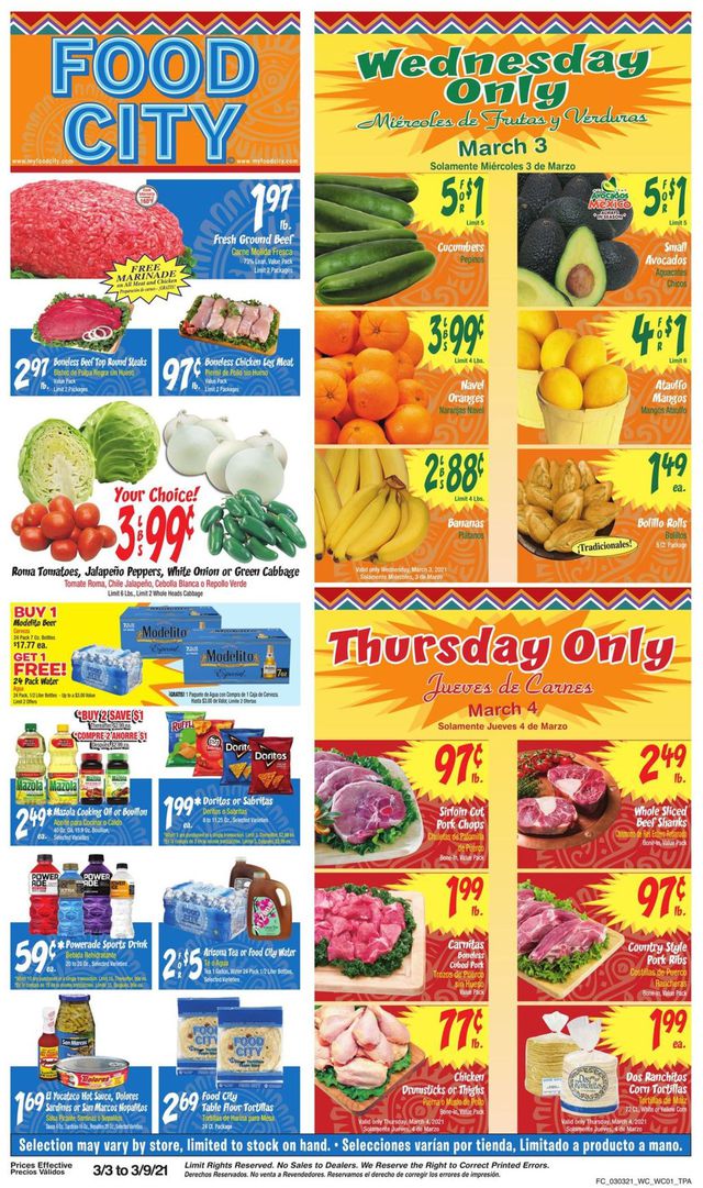 Food City Ad from 03/03/2021