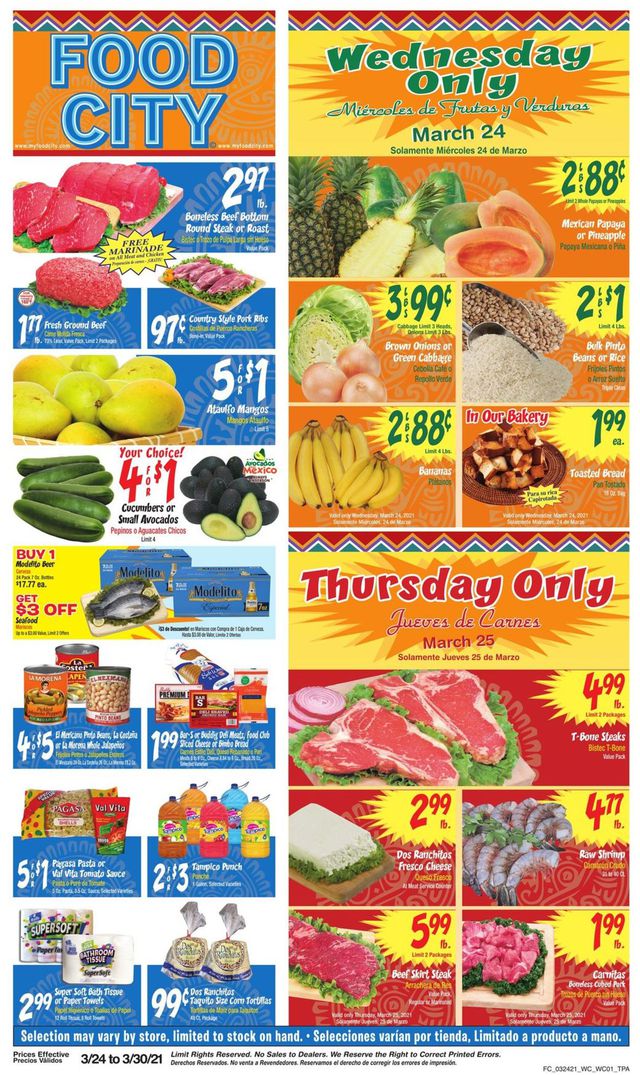 Food City Ad from 03/24/2021