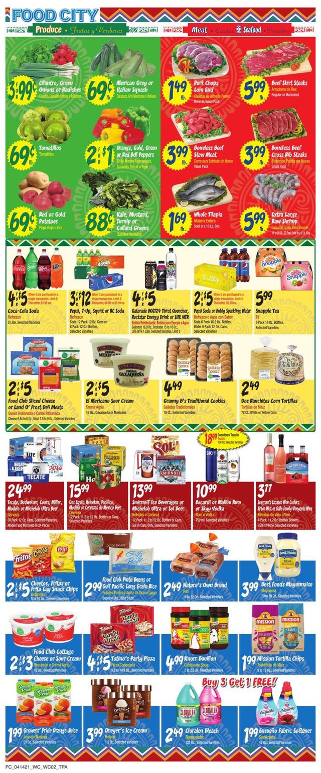 Food City Ad from 04/14/2021