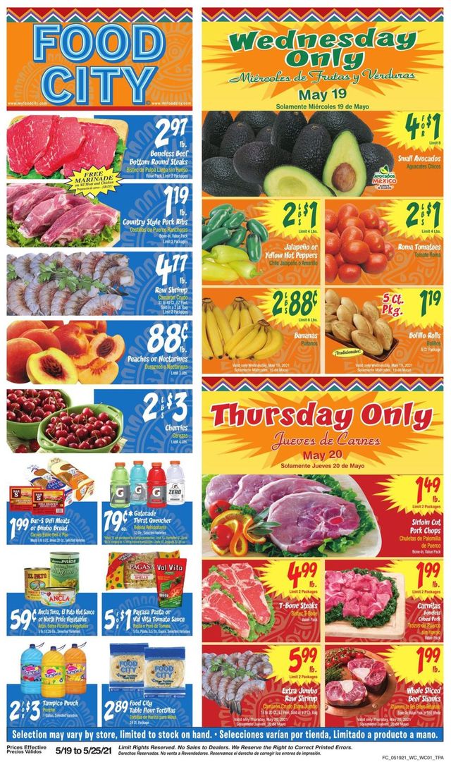 Food City Ad from 05/19/2021