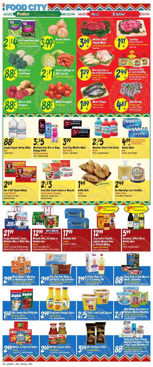 Food City Ad from 05/26/2021