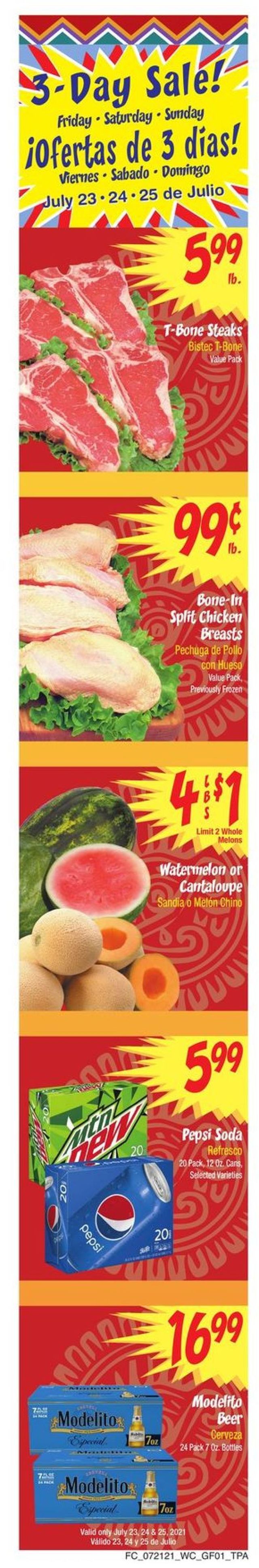 Food City Ad from 07/21/2021