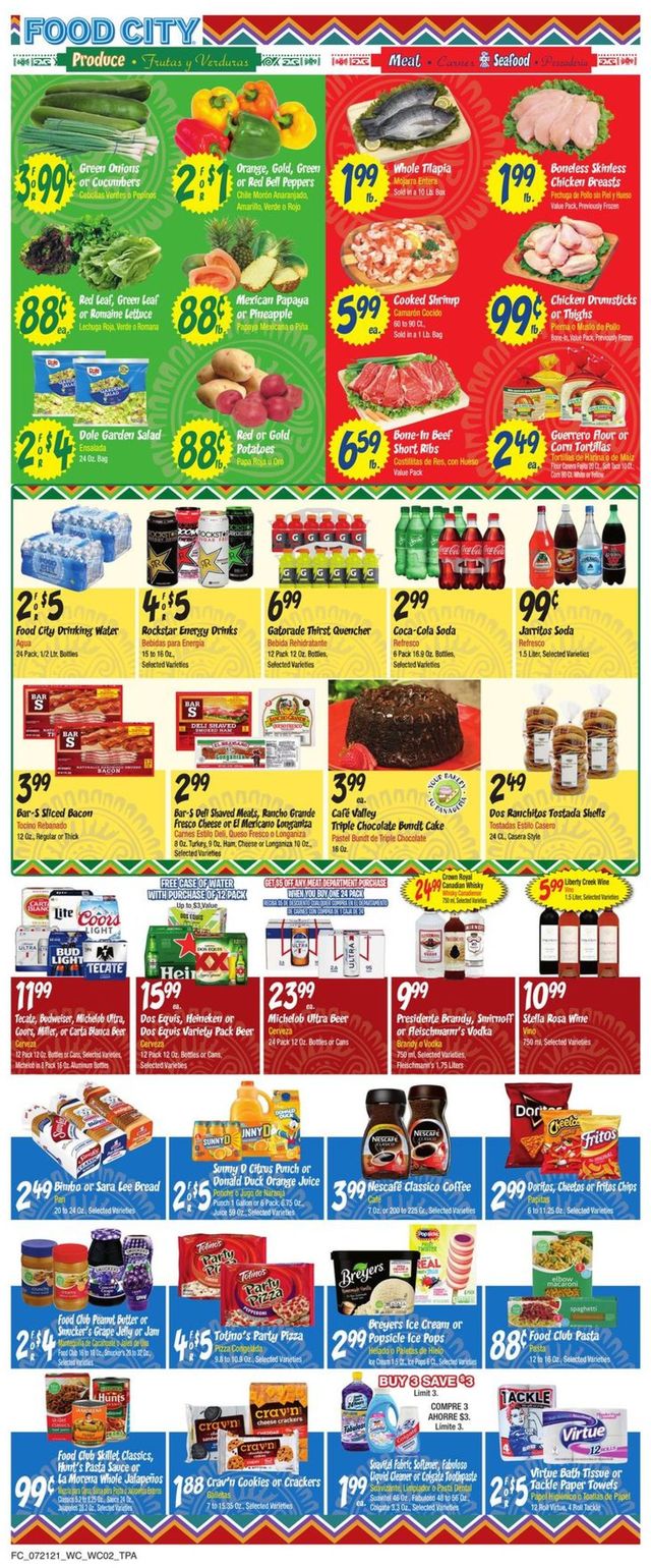 Food City Ad from 07/21/2021