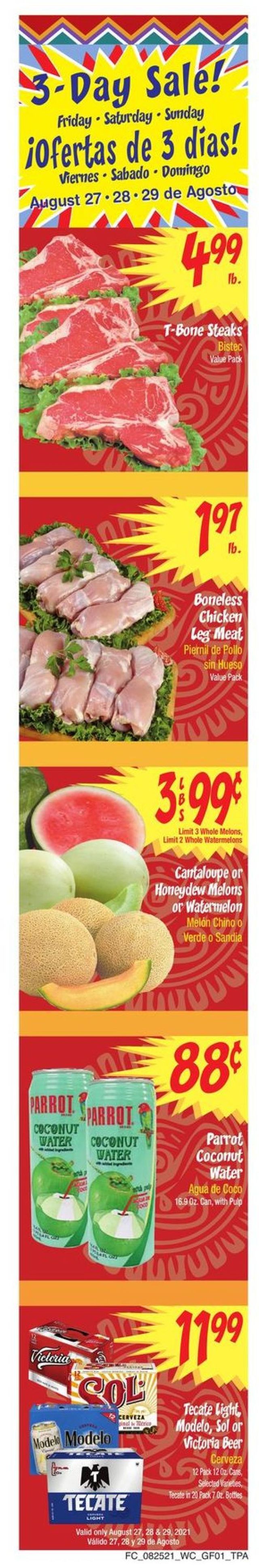 Food City Ad from 08/25/2021