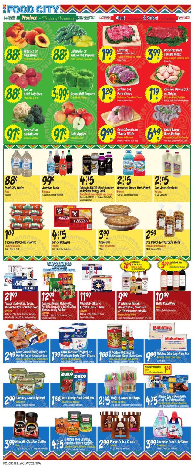 Food City Ad from 09/01/2021