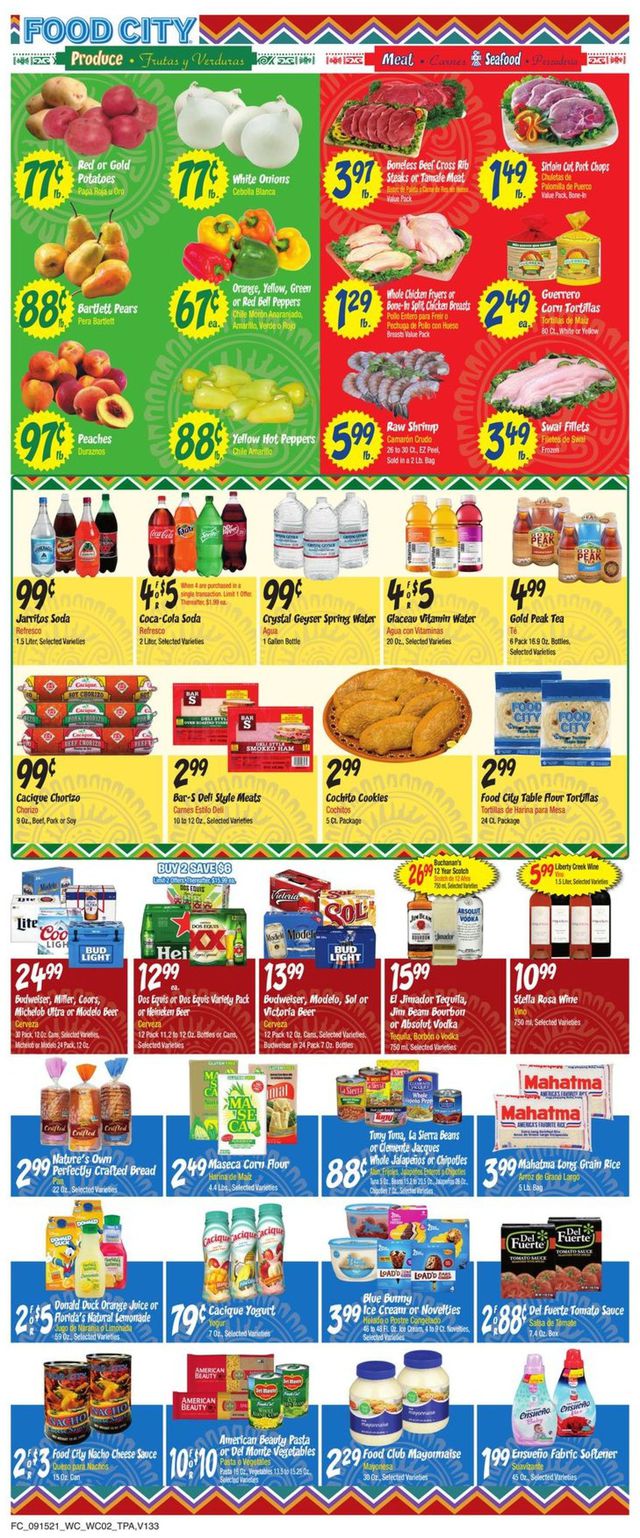 Food City Ad from 09/15/2021