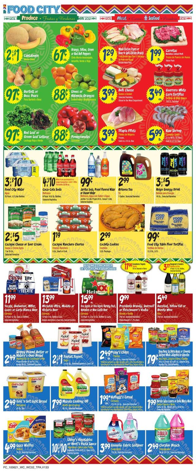 Food City Ad from 10/06/2021