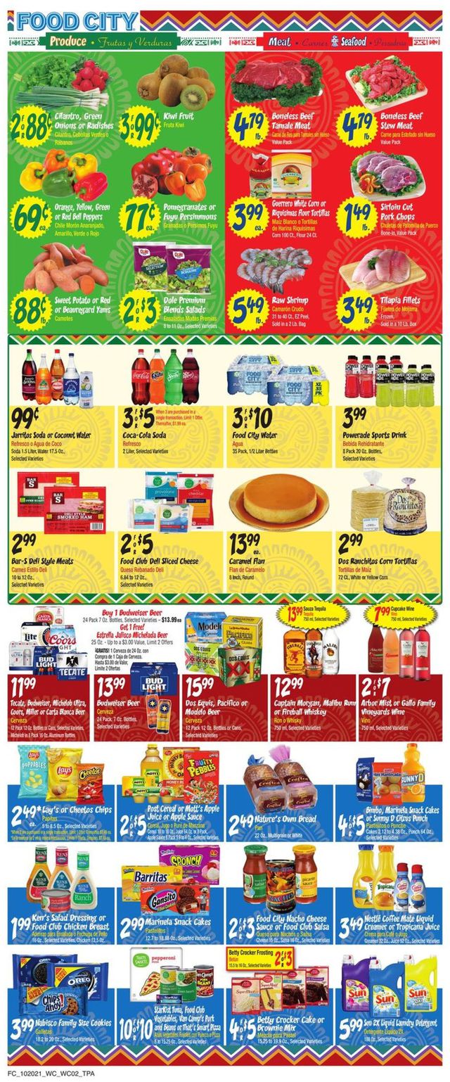 Food City Ad from 10/20/2021
