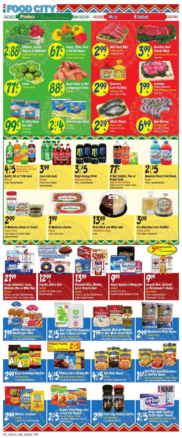 Food City Ad from 10/27/2021